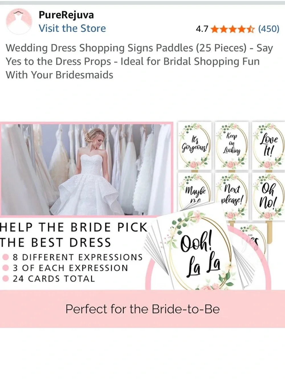 Yes To The Dress - Dress shopping signs